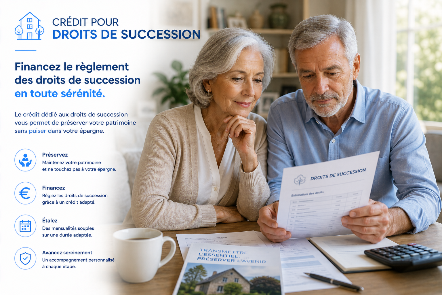 Conditions Crédit pour droits de succession