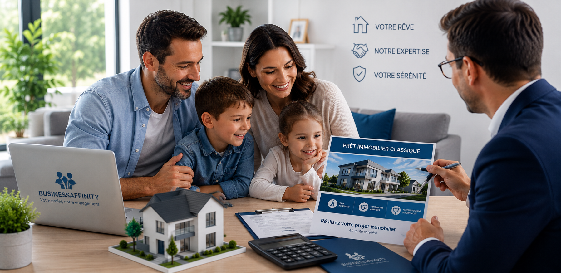 Prêt immobilier sans apport